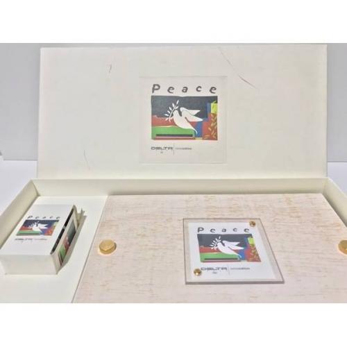 DELTA サイドレバー式万年筆 【ピース1KS】2006年世界限定994本