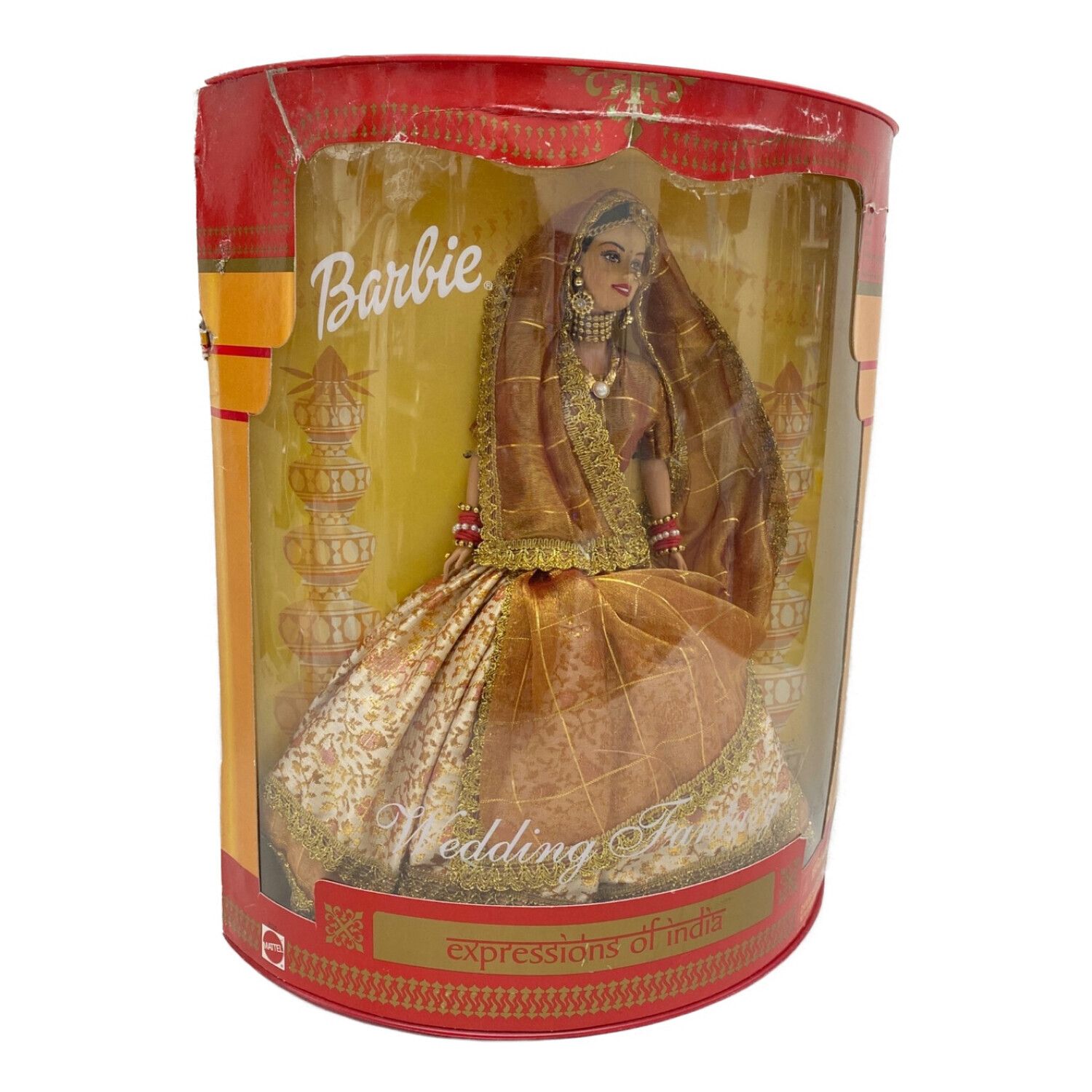 Barbie (バービー) ウェディングバービー人形 外箱ダメージ インドの