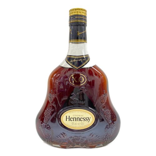 ヘネシー (Hennessy) コニャック 700ml XO 金キャップ クリアボトル 未