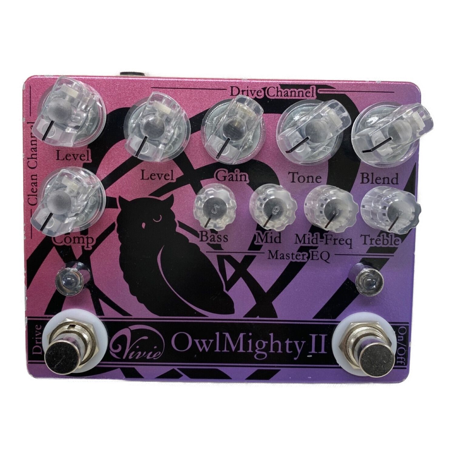 vivie (ヴィヴィ) ベース用プリアンプ OMII-00807 OwlMighty II 