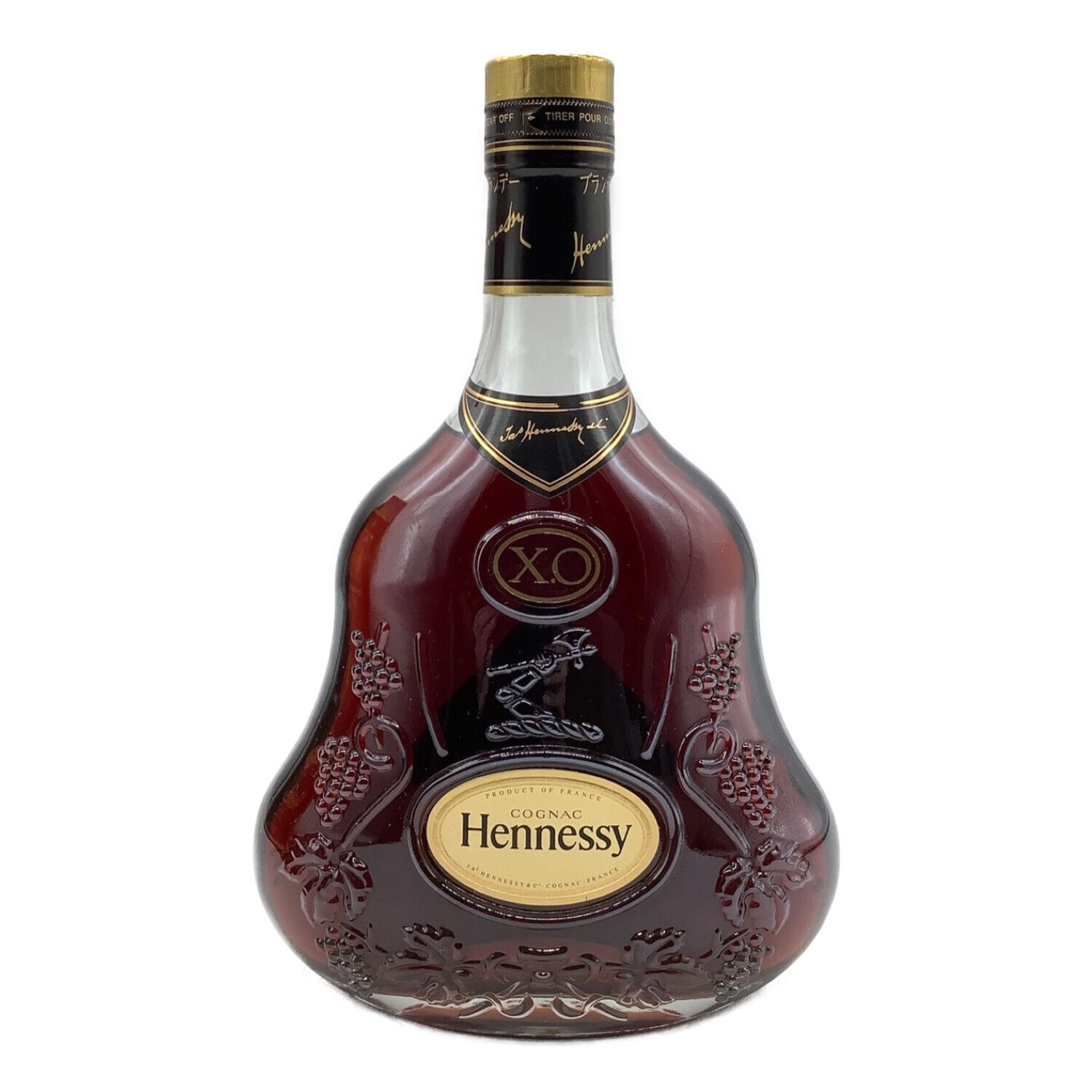 Hennessy(ヘネシー） コニャック 700ml XO 金キャップ クリアボトル 未開封｜トレファクONLINE