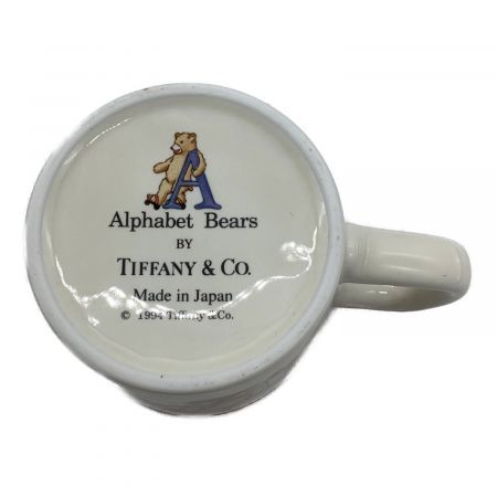 TIFFANY & Co. (ティファニー) カップ&プレートセット アルファベットベアー