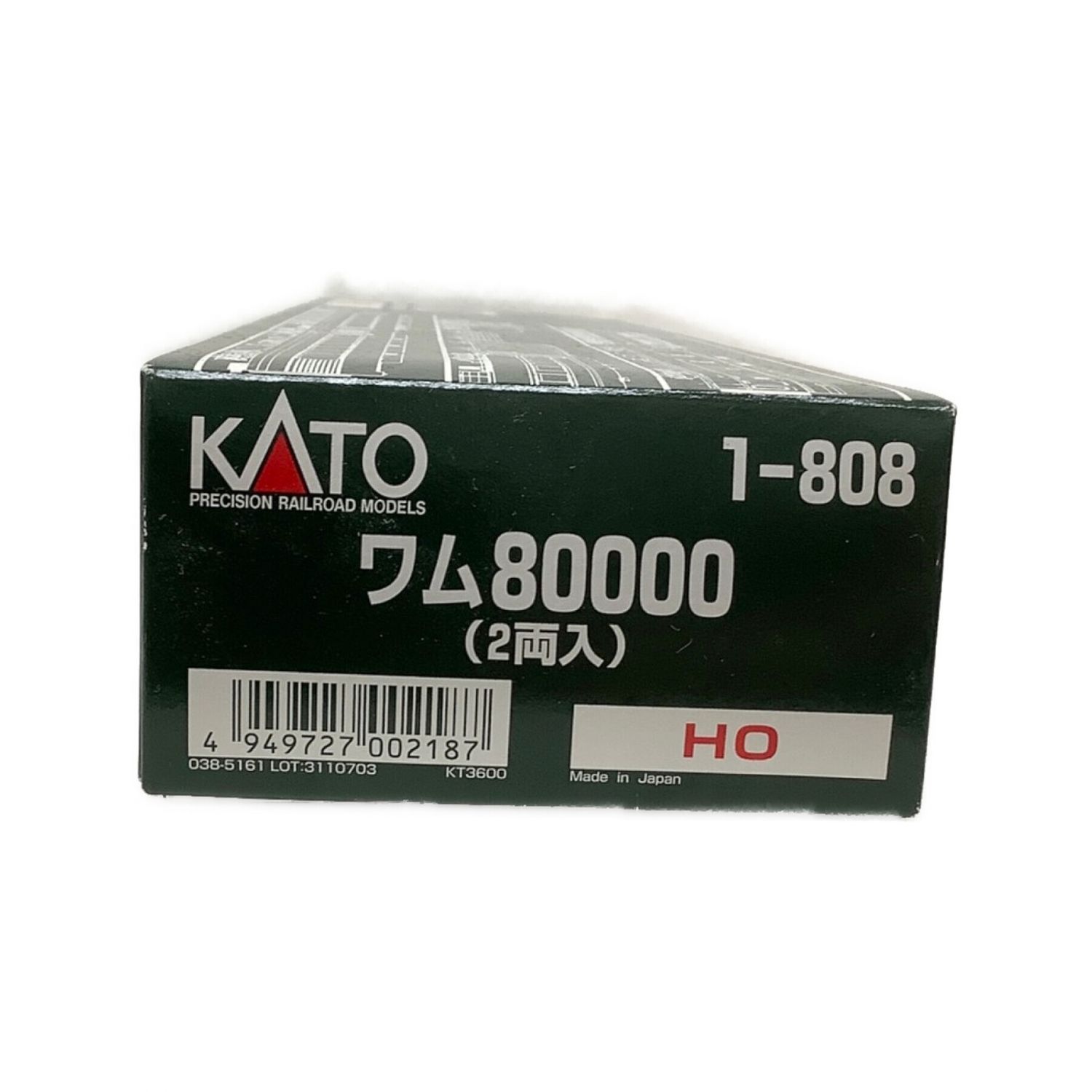 KATO (カトー) Nゲージ 1-808 (HO)ワム80000(2両入)（再販