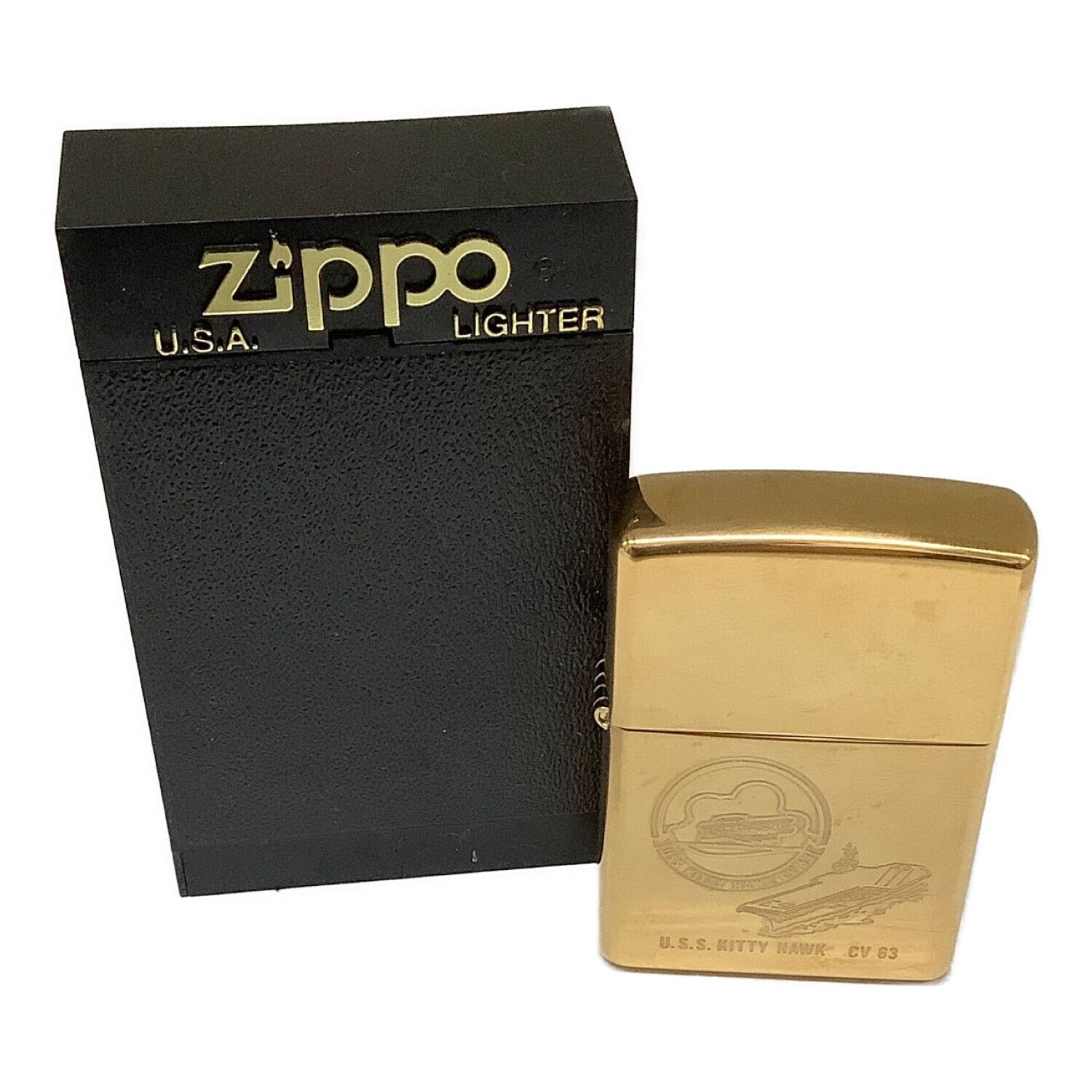 ZIPPO U.S.S KITTY HAWK CV 63・2001年10月製造｜トレファクONLINE