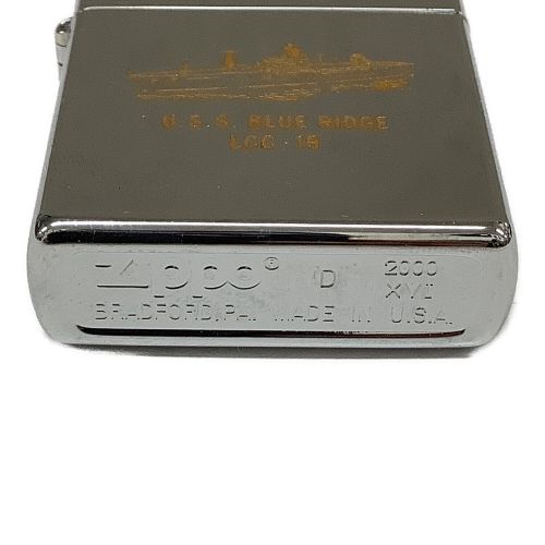 ZIPPO U.S.S BLUE RIDGE LCC-19 2000年4月製造｜トレファクONLINE