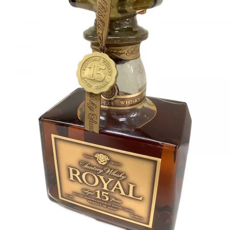 ROYAL (ロイヤル) ウィスキー 750ml ゴールドラベル 15年 未開封