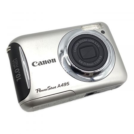 CANON (キャノン) デジタルカメラ PowerShot A495 1030万画素(総画素) 1/2.3型CCD 専用電池 SDカード SDHCカード マルチメディアカード 0.9コマ/秒 1～1/2000 秒 111062000720