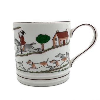 Wedgwood (ウェッジウッド) マグカップ 変色有 ハンティングシーン