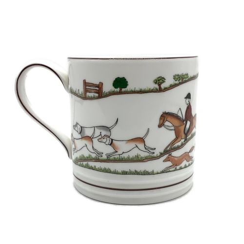 Wedgwood (ウェッジウッド) マグカップ 変色有 ハンティングシーン 