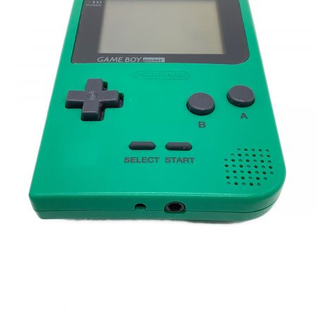 Nintendo (ニンテンドウ) ゲームボーイポケット グリーン MGB-001 動作確認済み M12553523