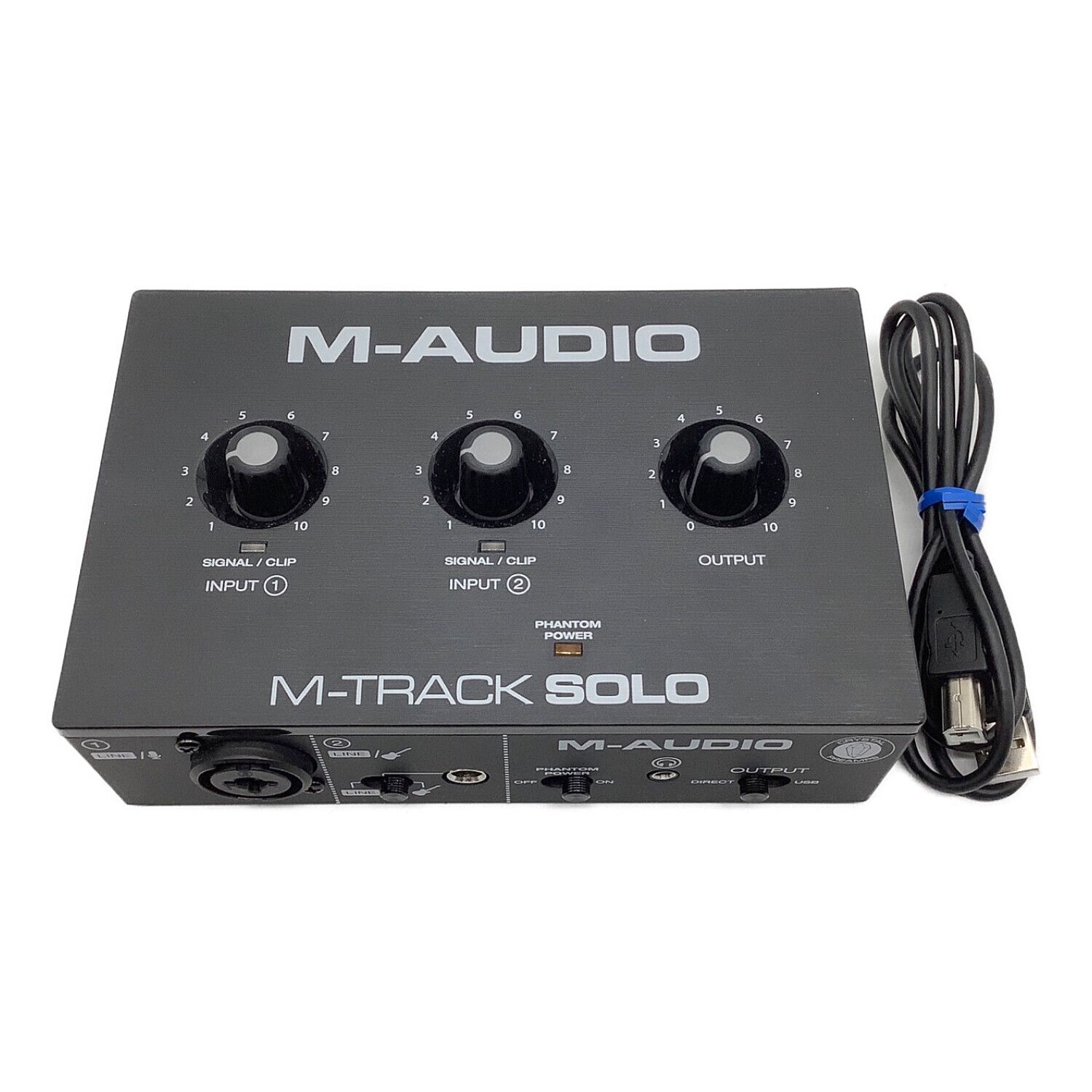 M-AUDIO (Ｍオーディオ) M-TRACK SOLO 2チャンネルUSBオーディオ