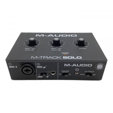 M-AUDIO (Ｍオーディオ) M-TRACK SOLO 2チャンネルUSBオーディオインターフェース NMB-003  （21）A42302249883368
