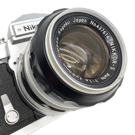 待望☆】 Nikon ニコマートELカメラとニコマートレンズ50ミリ フィルム 
