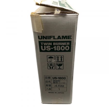 UNIFLAME (ユニフレーム) TWIN BURNER US-1800