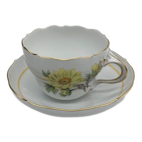 Meissen (マイセン) カップ&ソーサー ベーシックフラワー 一つ花  