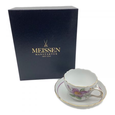 Meissen (マイセン) カップ&ソーサー 一つ花 ベーシックフラワー