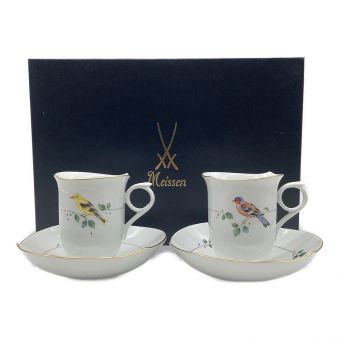 Meissen (マイセン) カップ&ソーサー バード 2Pセット