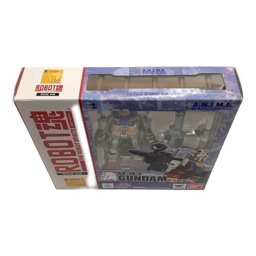 BANDAI (バンダイ) フィギュア ROBOT魂 ＜SIDE MS＞ RX-78-2 ガンダム ver. A.N.I.M.E. 「機動戦士ガンダム」箱傷み有