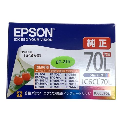EPSON (エプソン) インクカートリッジ IC6CL70L