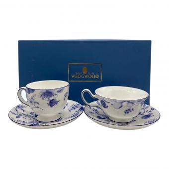 Wedgwood (ウェッジウッド) カップ&ソーサー ブループラム 2Pセット