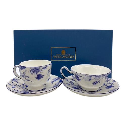 Wedgwood (ウェッジウッド) カップ&ソーサー ブループラム 2Pセット