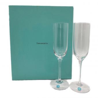 TIFFANY & Co. (ティファニー) グラスセット シャンパンフルート 2Pセット