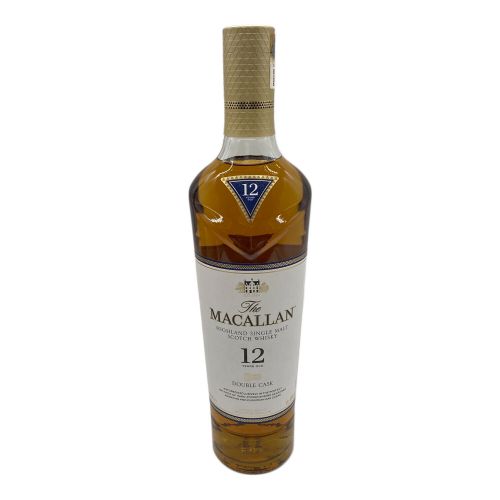 MACALLAN (マッカラン) スコッチウィスキー 700ml ザ・マッカラン ダブルカスク 12年 未開封