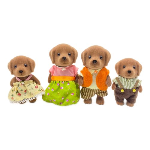 EPOCH (エポック) シルバニアファミリー CHOCOLATE LABRADOR FAMILY