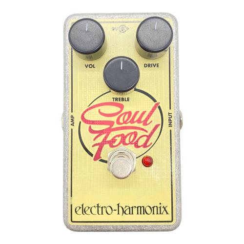 Electro Harmonix (エレクトロハーモニクス) オーバードライブ Soul Food 動作確認済み