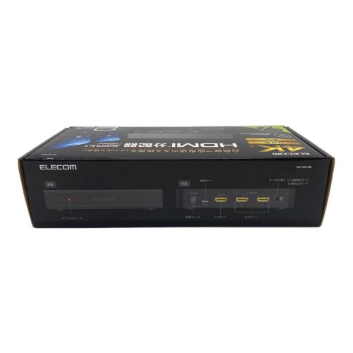 ELECOM (エレコム) PC周辺機器 4K60Hz対応 VSP-HDP12BK HDMI分配器