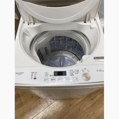 SHARP (シャープ) 全自動洗濯機 166 4.5kg ES-GE4E 2021年製 クリーニング済 50Hz／60Hz｜トレファクONLINE