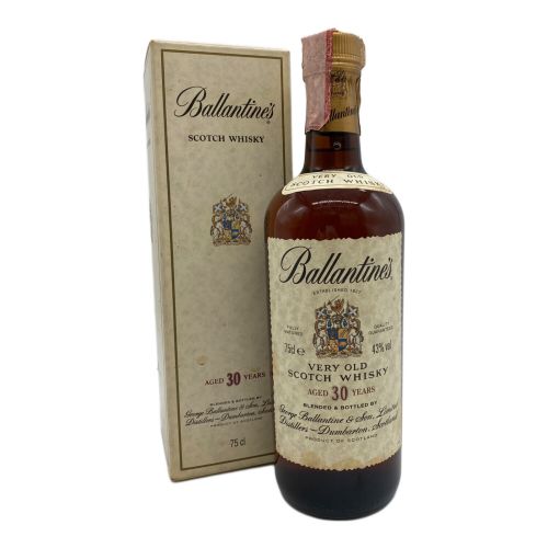 Ballantines (バランタイン) スコッチウィスキー 750ml 30年 未開封