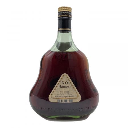 高*木様 ⑬Hennessy XO コニャック 金キャップ 箱付 ヘネシー (Hennessy) コニャック 700ml 箱付 XO 金キャップ グリーン