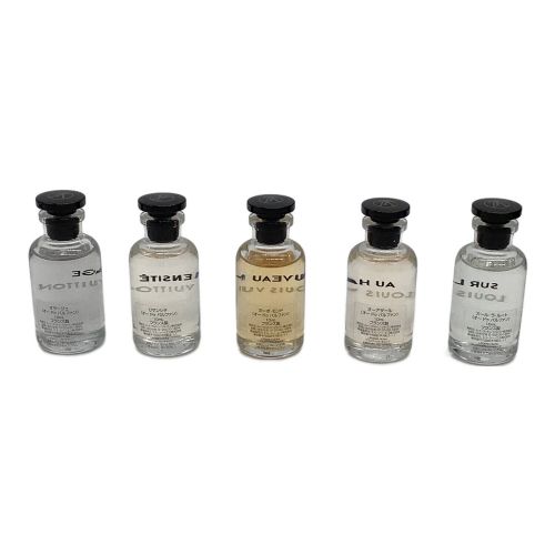 LOUIS VUITTON (ルイ ヴィトン) パルファン オラージュ/リマンシテ/ヌーボ・モンド/オーアザール/スール・ラ・ルート 10ml×5 残量80%-99%