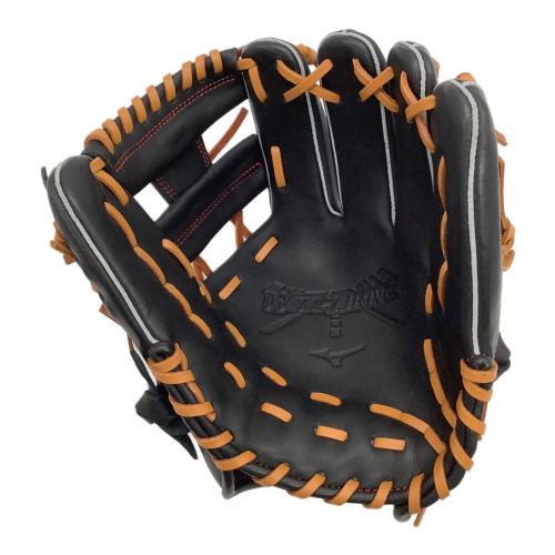 MIZUNO (ミズノ) グローブ ブラック×オレンジ WILLDRIVE 右利き用 1AJGR14223