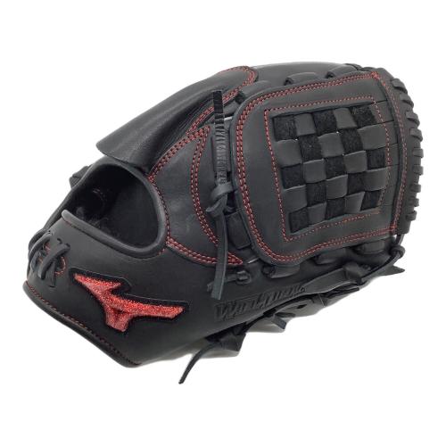 MIZUNO (ミズノ) グローブ ブラック×レッド WILLDRIVE 右利き用 1AJGR14201