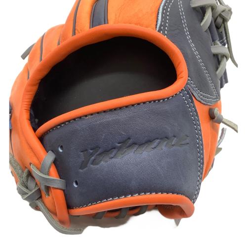 Yabane グローブ オレンジ×ネイビー 右利き用 Y23-05