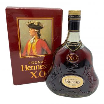 ヘネシー (Hennessy) コニャック 700ml 箱付 XO 金キャップ グリーンボトル 未開封