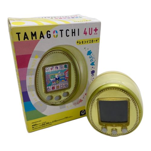 BANDAI (バンダイ) たまごっち TAMAGOTCHI 4U+ レモンイエロー