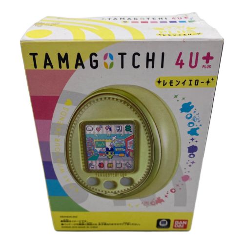 BANDAI (バンダイ) たまごっち TAMAGOTCHI 4U+ レモンイエロー
