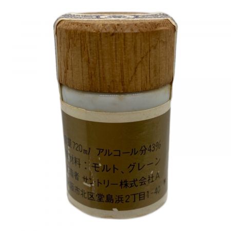 サントリー ウィスキー 創業20周年記念ボトル「飛翔」佐治敬三 720ml