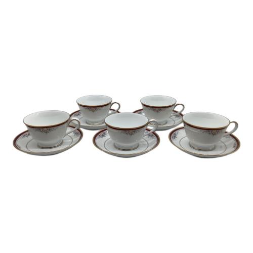 Noritake (ノリタケ) カップ&ソーサー 5Pセット