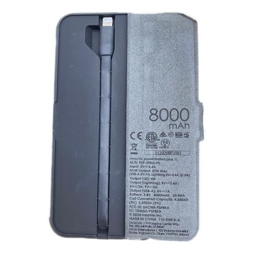 mophie モバイルバッテリー PSEマーク(モバイルバッテリー)有