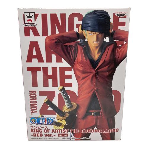 ONE PIECE タイトー限定 KING OF ARTIST THE RORONOA.ZORO-RED ver.-