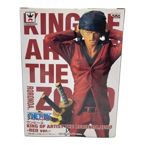 ONE PIECE タイトー限定 KING OF ARTIST THE RORONOA.ZORO-RED ver.-