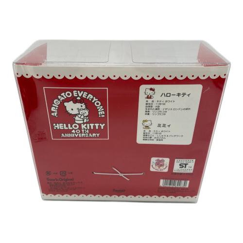 Sanrio (サンリオ) ヌイグルミ ハローキティ40周年アニバーサリー ハローキティ＆ミミィ