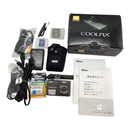 Nikon (ニコン) コンパクトデジタルカメラ COOLPIX S6000