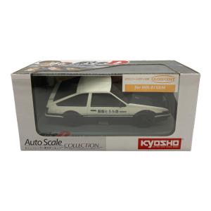 京商 (キョウショウ) モデルカー AE86 トレノ 藤原巧海 カーボンボンネット