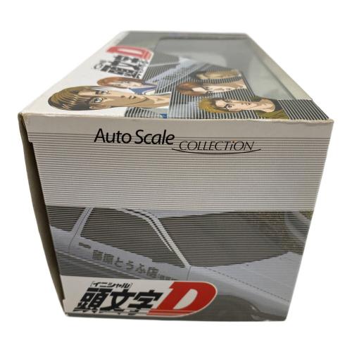 京商 (キョウショウ) モデルカー AE86 トレノ 藤原巧海 カーボンボンネット