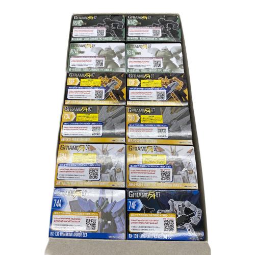 BANDAI (バンダイ) ガンプラ 12個入りBOX 機動戦士ガンダム GフレームFA 07